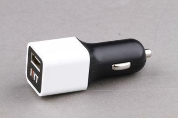mobile phone accessory 5v 3.4A car charger, triple usb car charger mobile phone charger