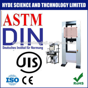 tensile test specimen computer servo universal testing machine