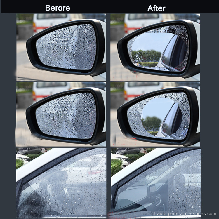 Nano filme espelho retrovisor espelho carm de carro à prova de chuva