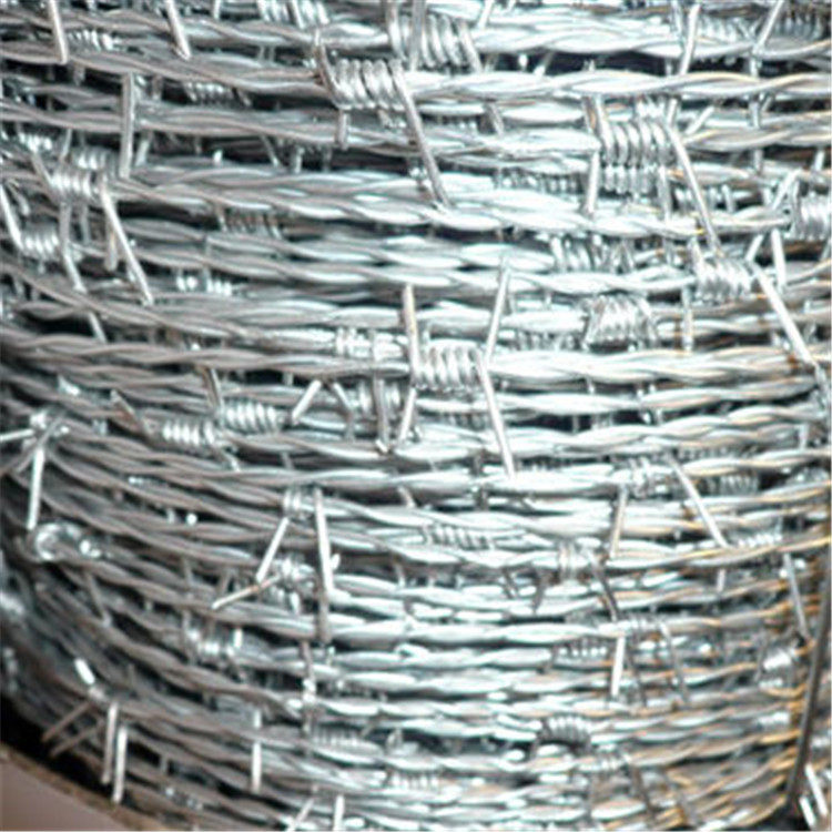 electro galvanized barbed wire cattle farm fencing