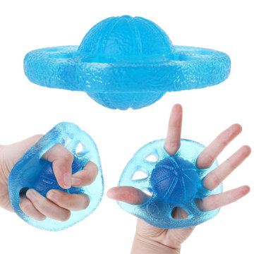 8 Hole Exerciser Physical Therapy TPE Elastic Strengthen Soft Hand Grip