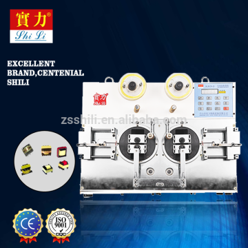 Automatic rejected material steel wire coil packing machine
