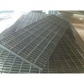 SERRATED Steel Grating digunakan untuk Platform