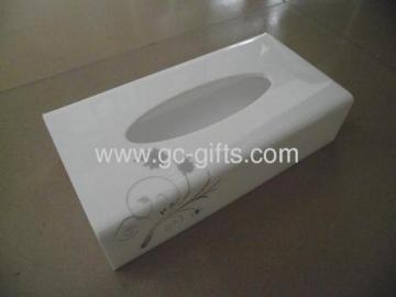 Rectangular Acrylic Tissue Boxes 