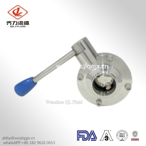 Food Grade Sanitary Butterfly Valve