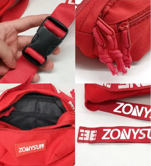 Outdoor Waist Bag Fanny Pack Men Ladies Customize Logo Designer Waist Bag Sports Waterproof Wholesale Custom Belt Waist Bag