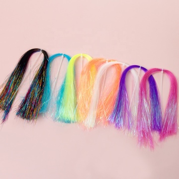 Wholesale and Retail Crystal Flash 0.37mm Tinsel Fly Fishing Tying Materials: High-Quality Fly Tying Thread