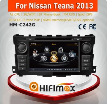 Hifimax navigation for Nissan Teana car dvd car radio indash dvd oem gps for nissan teana auto radio