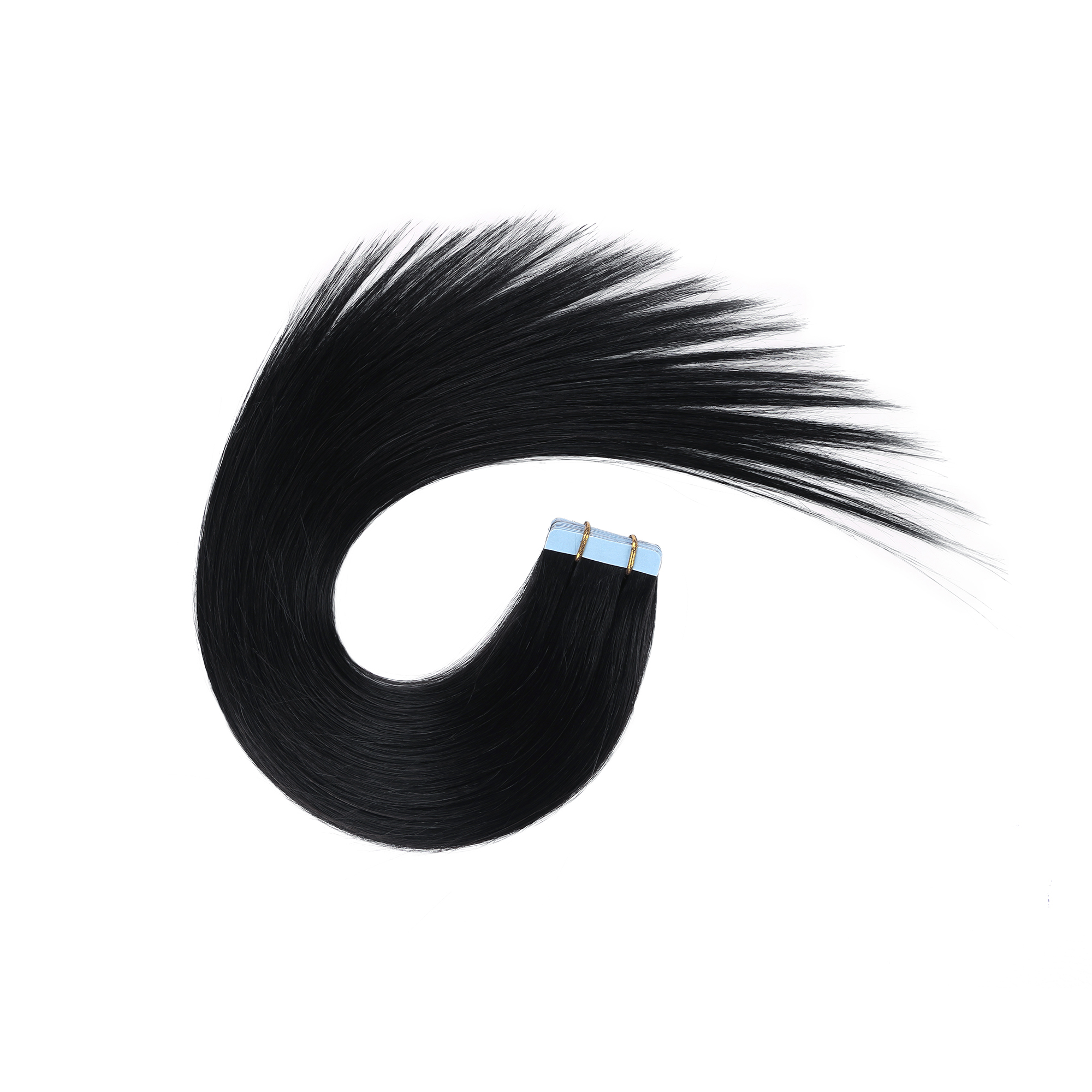 Factory Direct Tape In Hair Extensions remy Double Drawn Human Virgin Hair Extensions In Natural Color