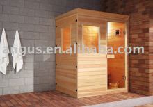 MEXDA2014 NEW design(hemlock,ceder,white pine,finland pine,amboyna)wood Sauna room with sauna stove YH-21SN(CE,TUV,ISO)