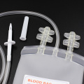 Disposable Medical Sterile Empty Transparent Blood Bag