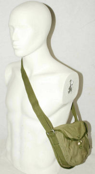 VIETNAM WAR MILITARY SURPLUS CHINESE DRUM MAGAZINE POUCH HIGH QUALITY MILITARY EQUIPMENT ORIGINAL WAR COLLECTION