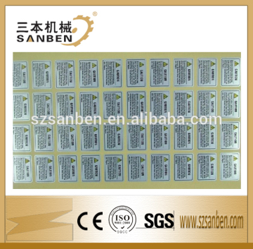 Alibaba China wholesale self adhesive label sticker label, jeans labels and tags