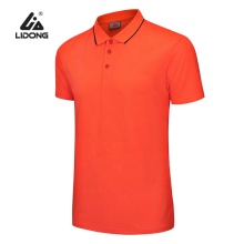 Lidong Custom Logo Company Uniform Breathable Work Shirts