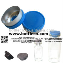 sky blue flip caps 20mm flip top cap