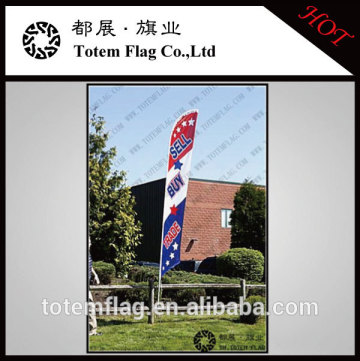 New Promotion Feather Flying Flags