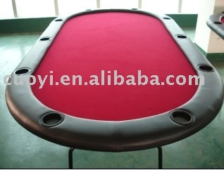 84" Texas Hold em Poker Table with Folding Legs