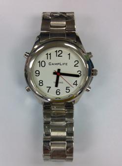 Alloy Case Quartz Talking Watch 1