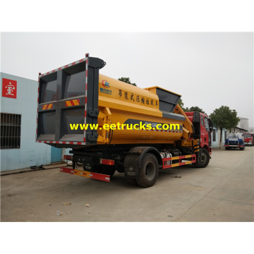 10 CBM Hoisting Compressed Garbage Vehicles