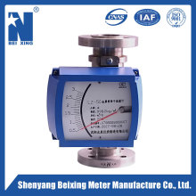 Metal tube variable area flow meter/ rotameter/indicator