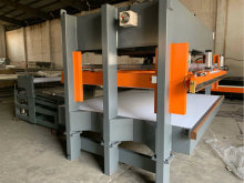 Semi auto mattress compress machine