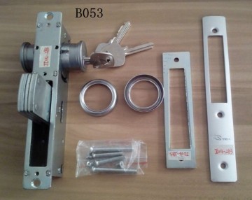 glass door hidden kfc hook lock with key