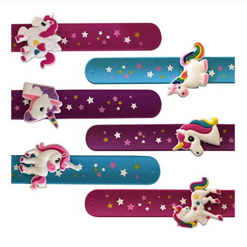 Bracelet populaire en silicone avec licorne pour filles