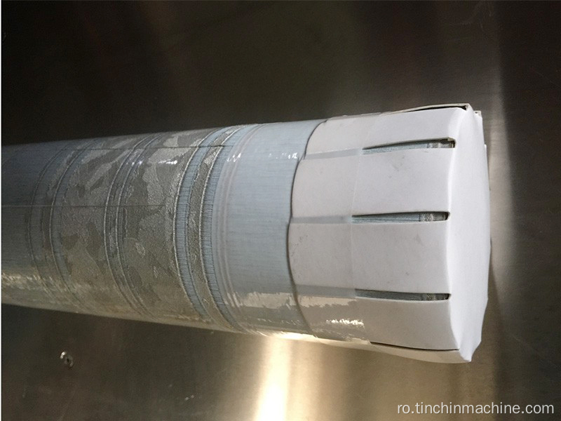 Mașină de ambalare a tapetului semiautomatic