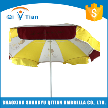 Promotional top quality customize professional beach umbrella