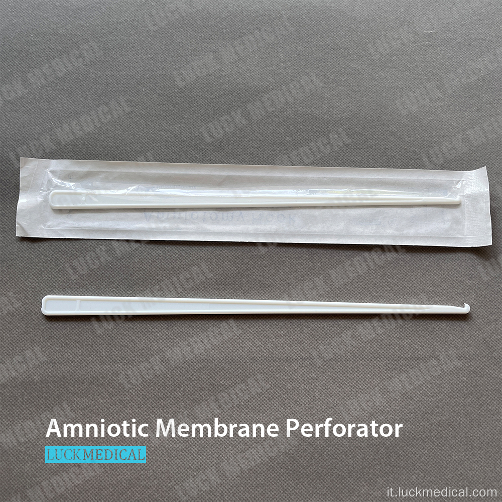 Perforatore di membrana amniotica amniotica medica