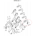 Shantui SG21-3 Grader Schaufelspitze 222-84-00004