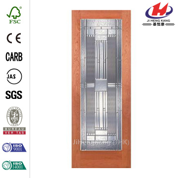 Preston Zinc Woodgrain Unfinished Oak Interior Door Slab