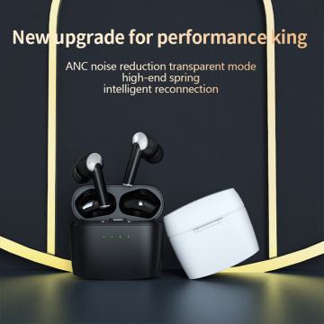 Auricolare ANC wireless con chiamate stereo con microfono integrato