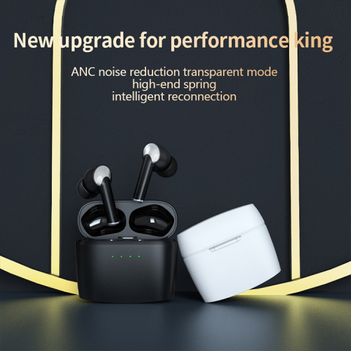 Earphone ANC Tanpa Wayar Dengan Panggilan Stereo Mic Terpadu