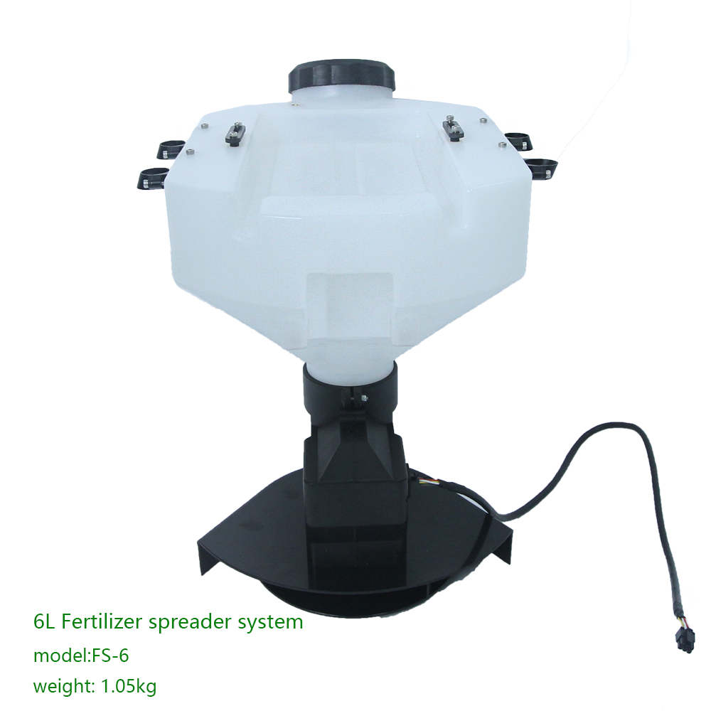 6L Fertilizer spreader system-6KG Drone water tank 6L Pellet fertilizer tank