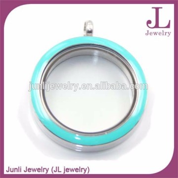 Wholesale Surgical Stainless Steel American Hot Sale Enamel Floating Locket