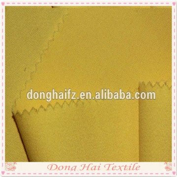 twill yellow stretch cotton fabric dress