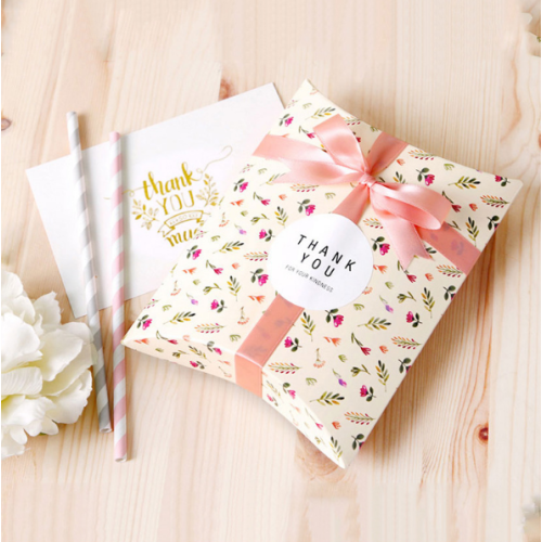 Cute Cookies packaging gift pillow box