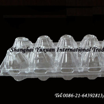 Clear incubator egg tray,custom divided egg tray