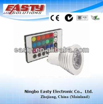 hot sale 3w led spot light, high brightness 3w led RGB spot light