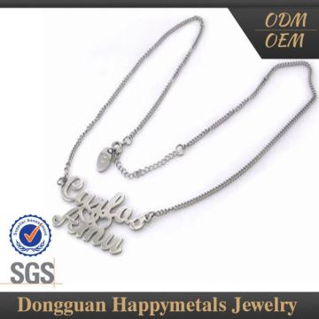 Reasonable Price Various Design Sgs Necklaces With Initial Name