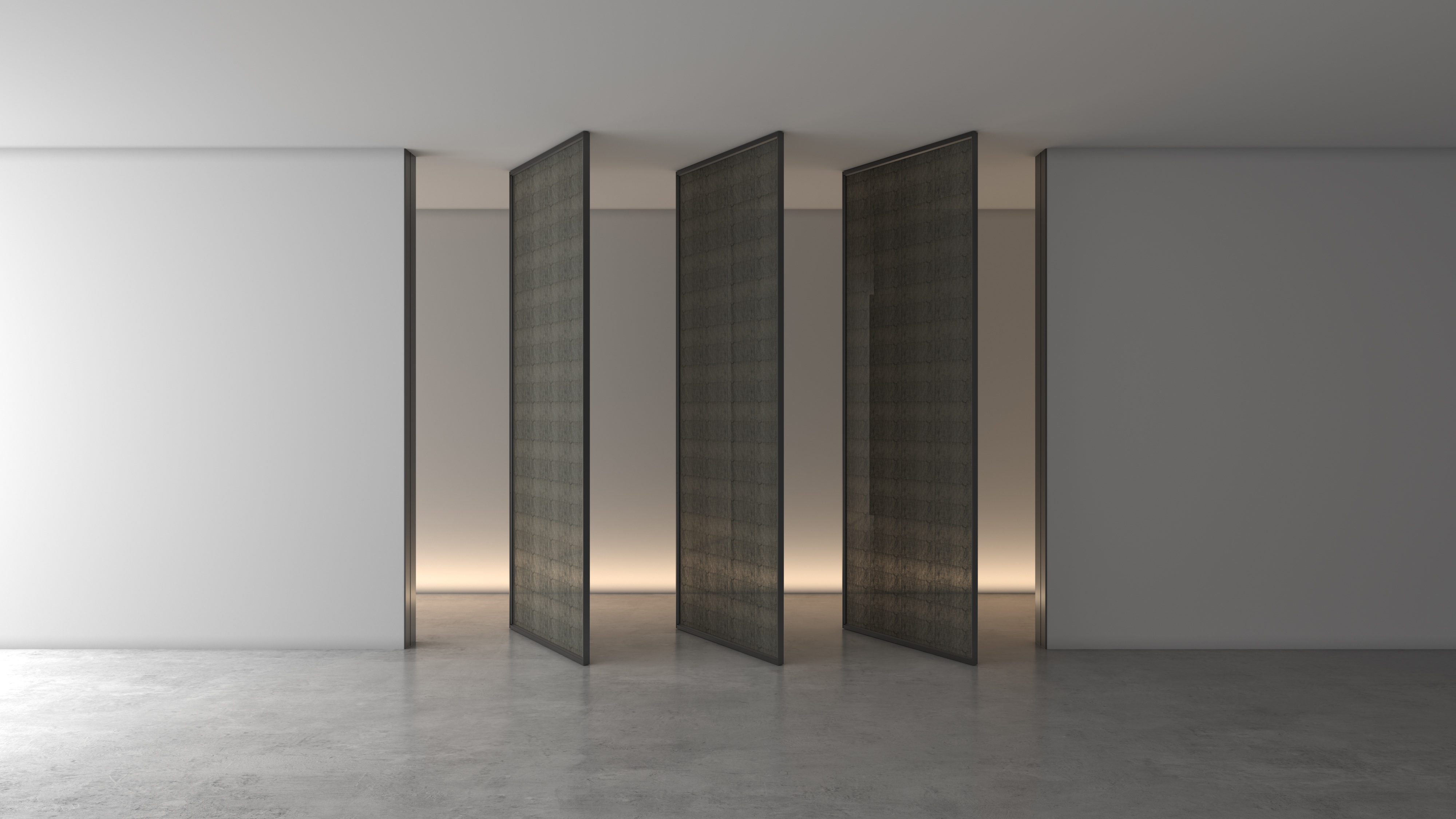 Vista detalhada da porta pivotante 2