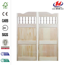 42in Royal Orleans Spindle-Top Wood Cafe Door