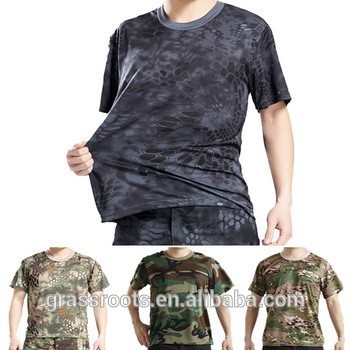 100% Cotton camouflage wholesale military t shirt for men/military camouflage t-shirt/camouflage t-shirt
