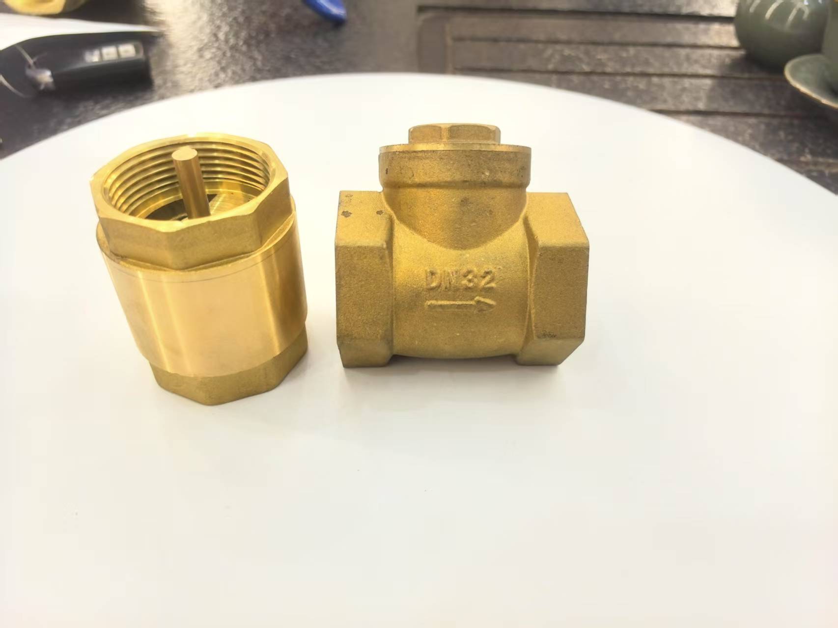 Válvula de verificación de latón Brass check valve