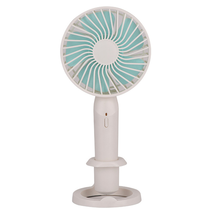 Mini USB Wireless Portable Table Fan Mobile Holder