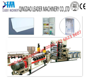 ABS/HIPS refrigerator sheet/board making machine