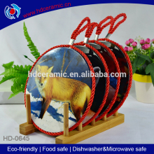 personalize ceramic plaque,kitchen ware ceramic pot holder