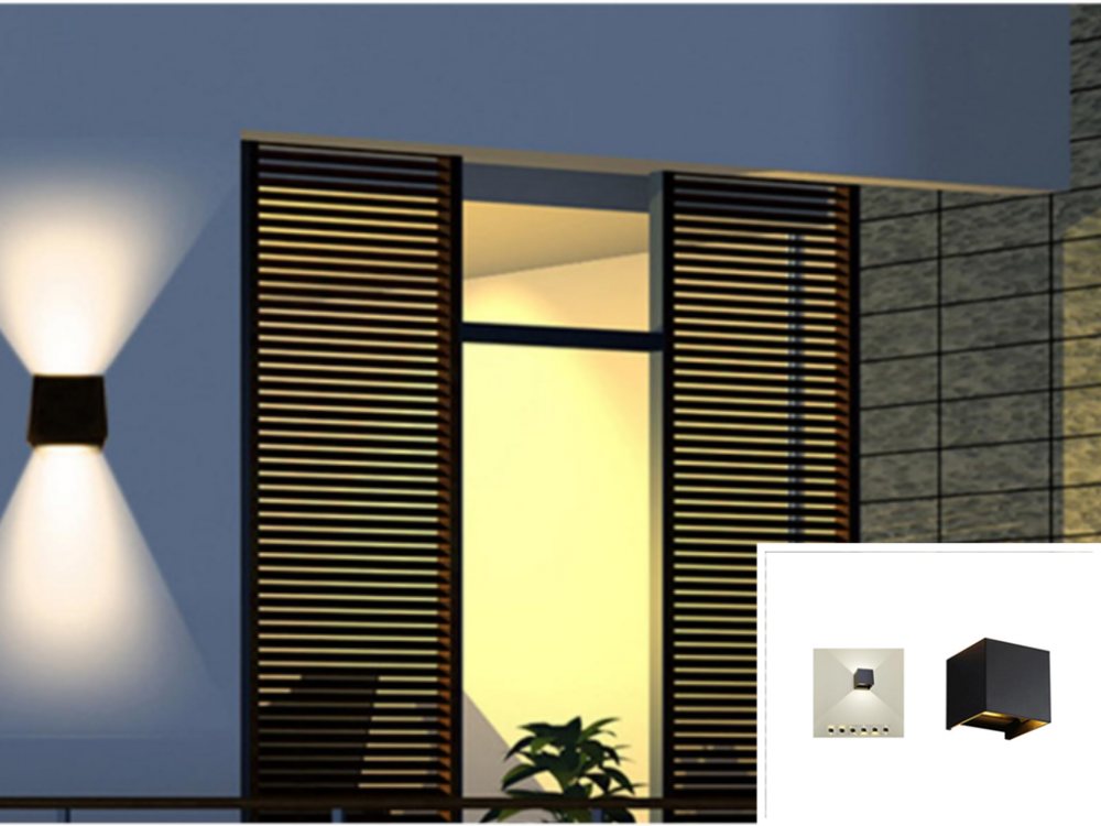 LED wall light for indoor aisles