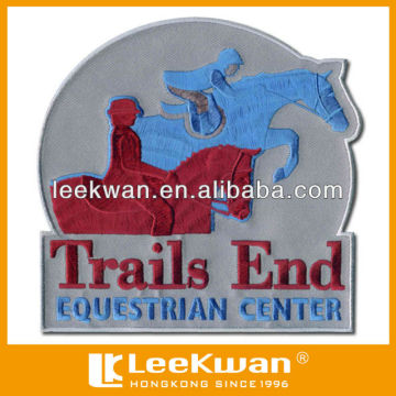 equestrian sport embroidery patch